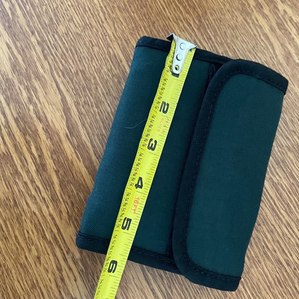 Vintage Eagle‎ Creek Travel Wallet Gorpcore Card Holder Green Rugged Canvas